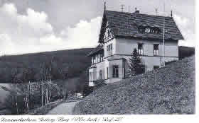 Blick auf das Handwerkerheim auf der Thyrahhe - Hhenlage 400 Meter